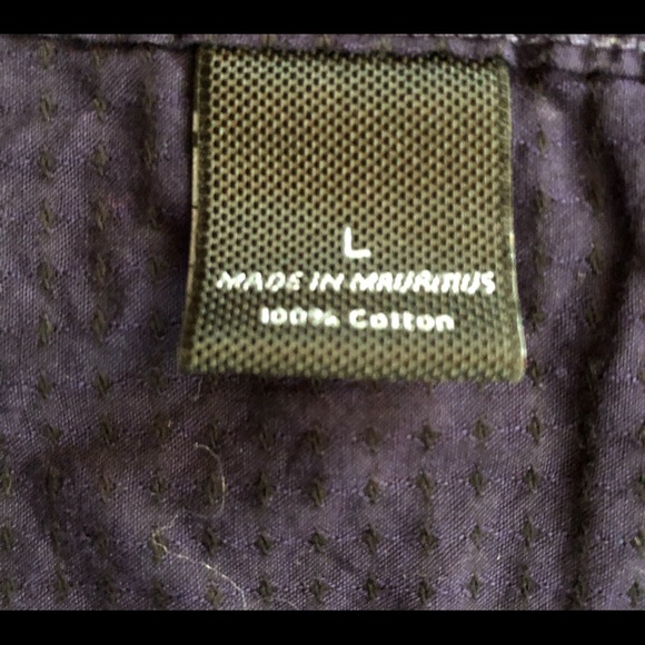 ✨NWOT Marc Anthony Textured Navy Long-Sleeved Dress Shirt✨ - Picture 5 of 6